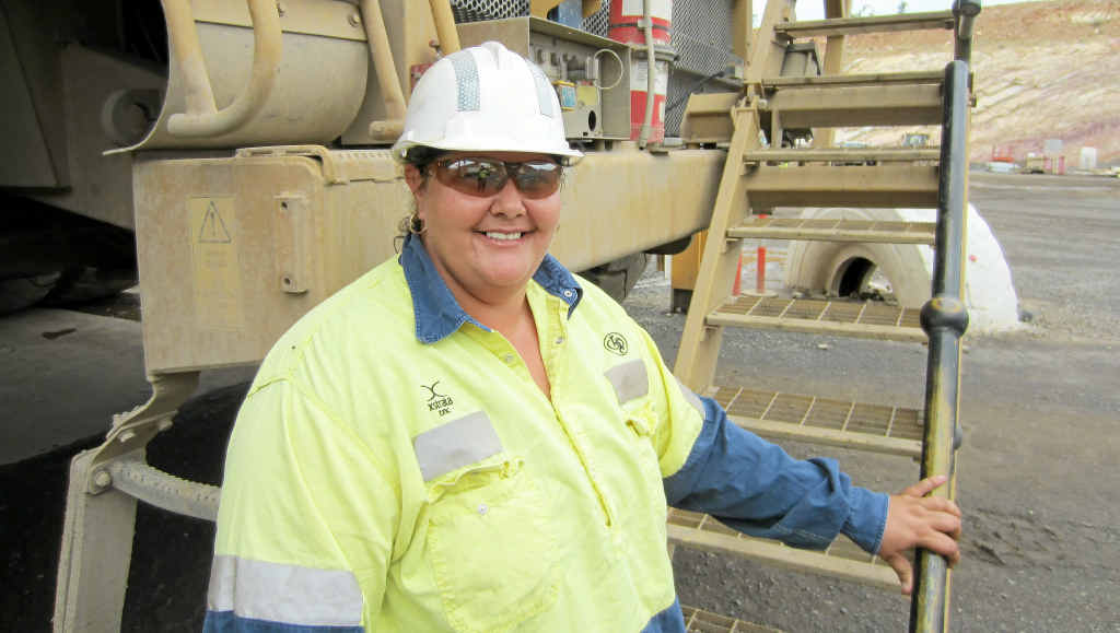 Michelle Todd is the first female open pit production supervisor at Xstrata's Mount Isa zinc operation. Michelle Todd is the first female open pit production supervisor at Xstrata's Mount Isa zinc operation.